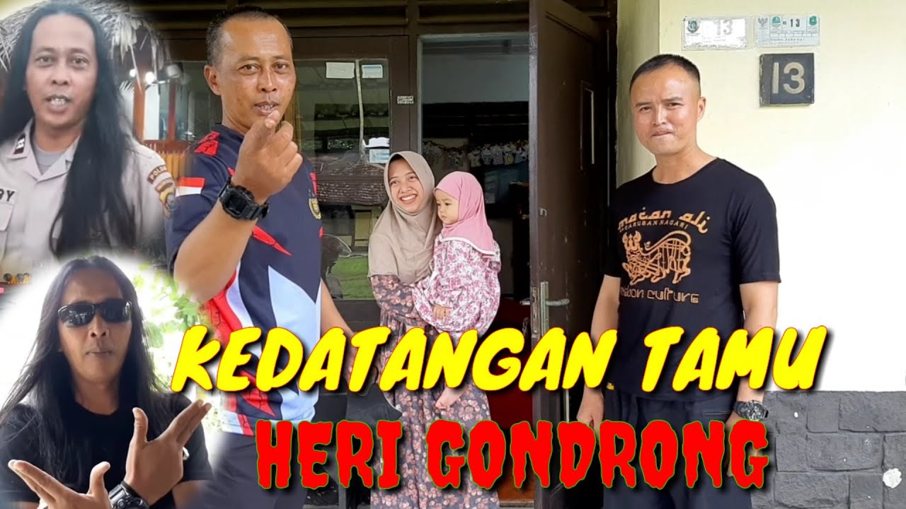 KEDATANGAN TAMU HERI GONDRONG II HERGON SPESIALIS PECAH SIKIL