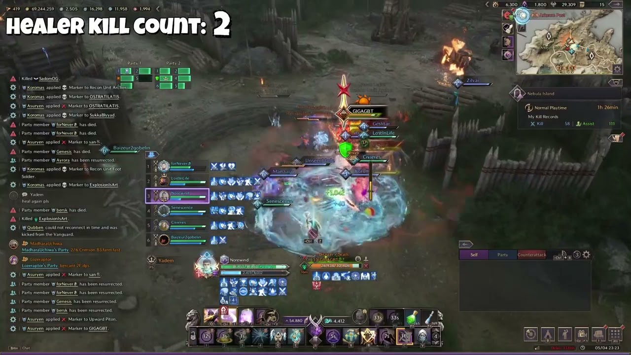 How to MURDER healers as Darkblighter - Worst Ending guild - Throne and Liberty - wand/dagger pvp