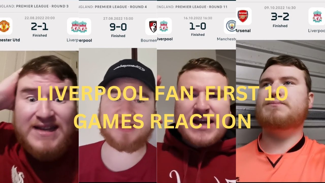 Liverpool's First 10 Games: In-Depth  Fan Reactions with Jonathan Morley!