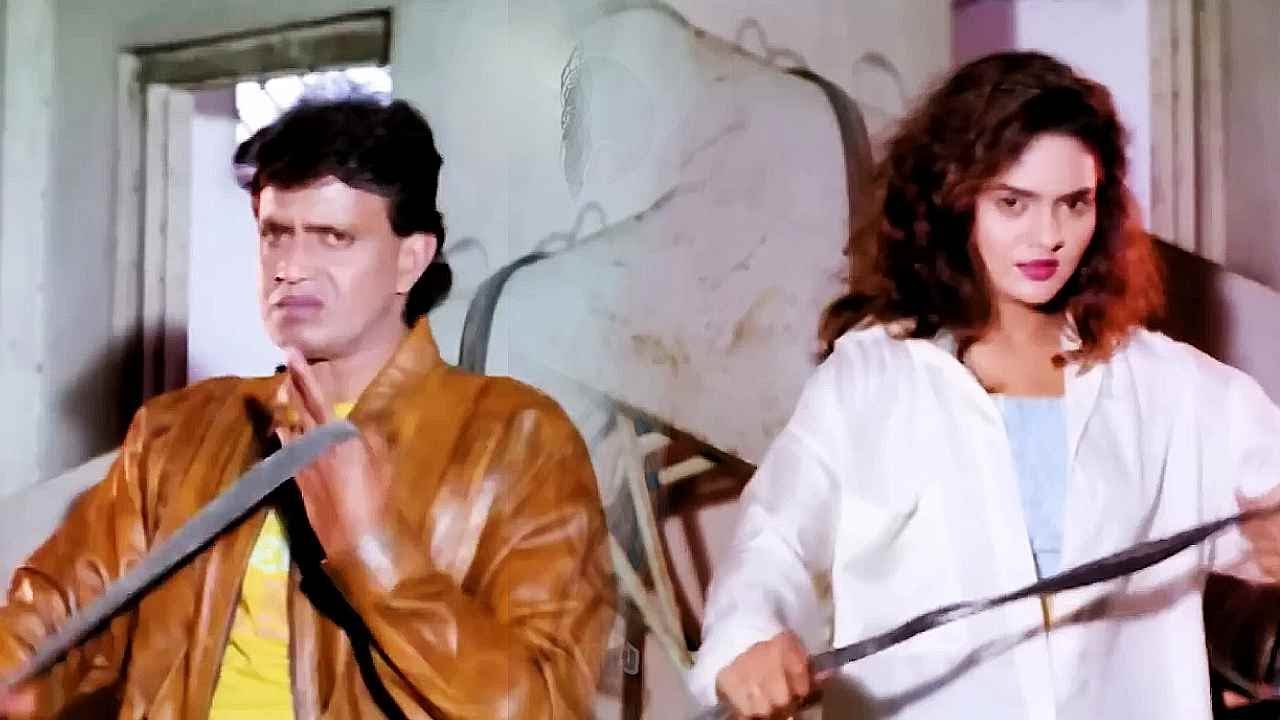 जब मधु ने दुश्मनों से मिथुन की मौत का बदला लिया | Mithun Chakraborty Action Scene