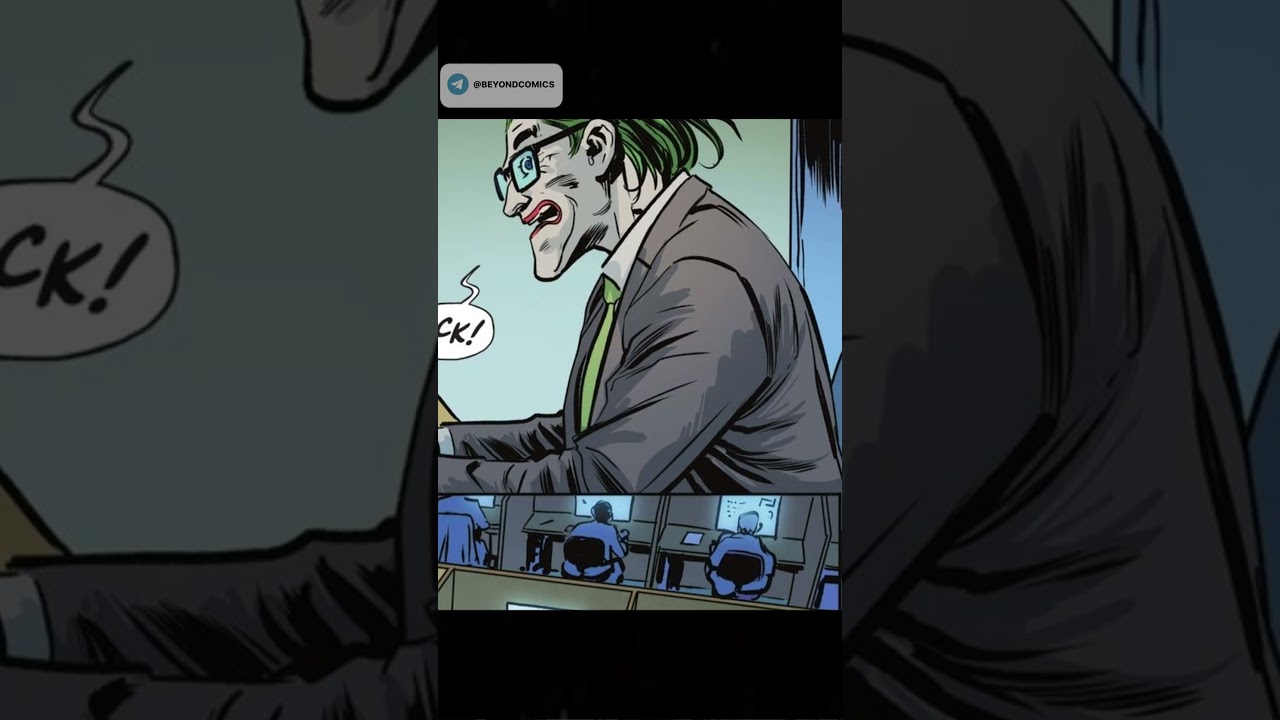 🤡 Джокер уволился из злодеев и устроился в офис 9/6  #комиксы #batman #joker #dccomics #dcuniverse