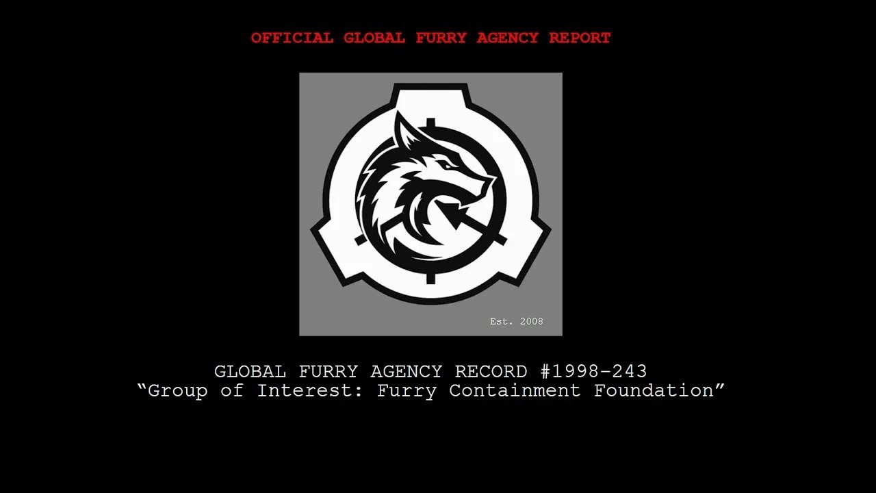 GFA ANALOG HORROR - Group of Interest: Furry Containment Foundation (RESTORED)