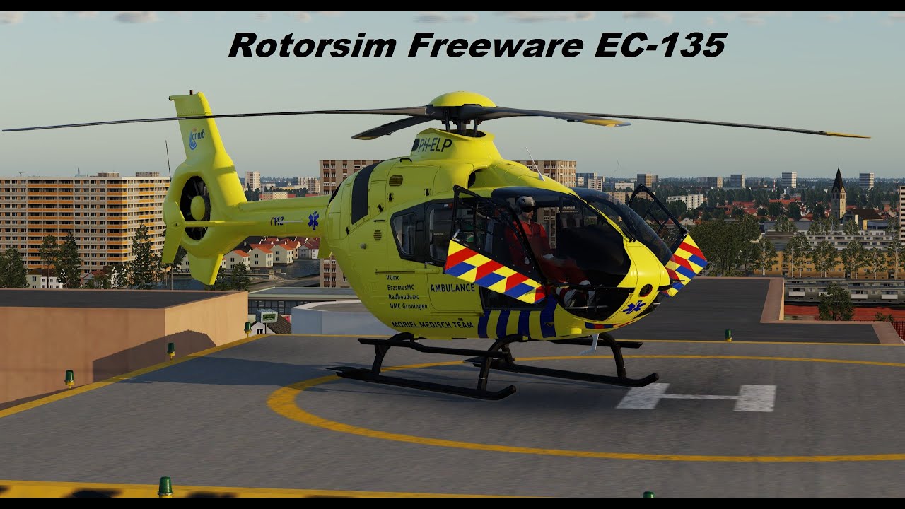 Freeware Rotorsim EC 135 for X Plane 12
