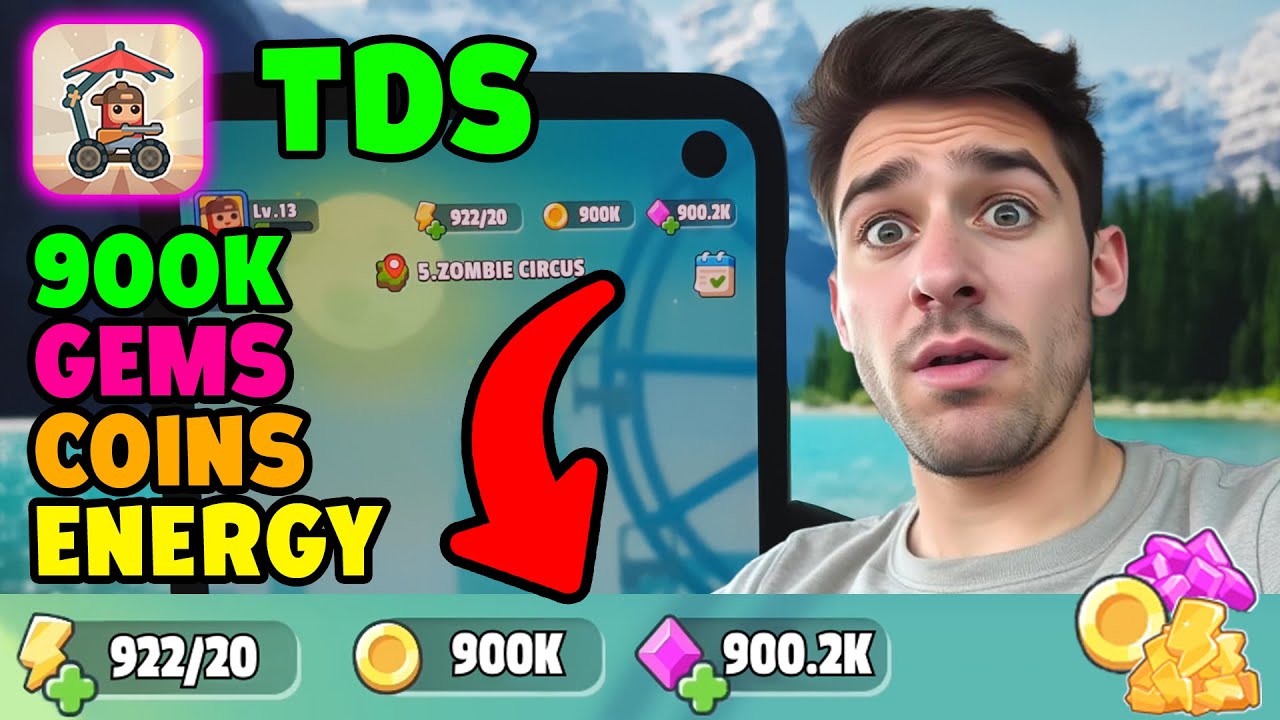 TDS Tower Destiny Survive Hack ✅ How to Get 900K Free Gems, Coins & Energy in TDS (iOS & Android)