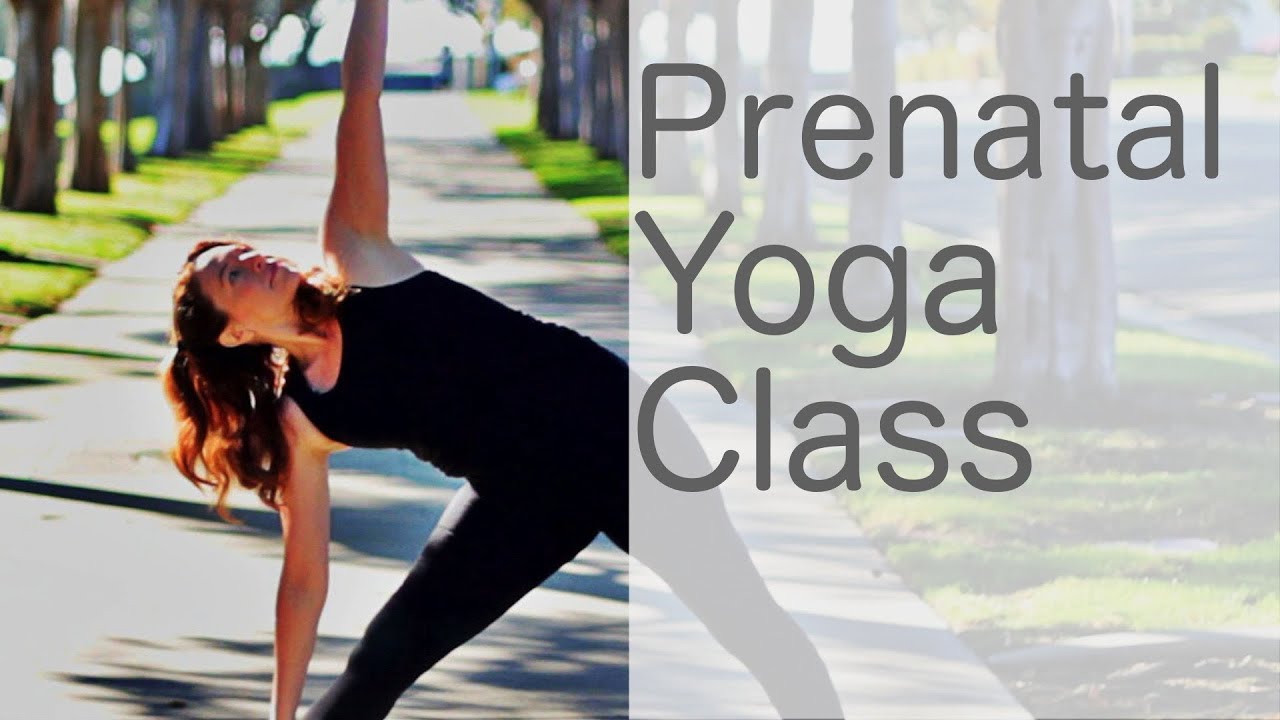 30 Minute Yoga Class (Prenatal yoga class online) | Fightmaster Yoga Videos
