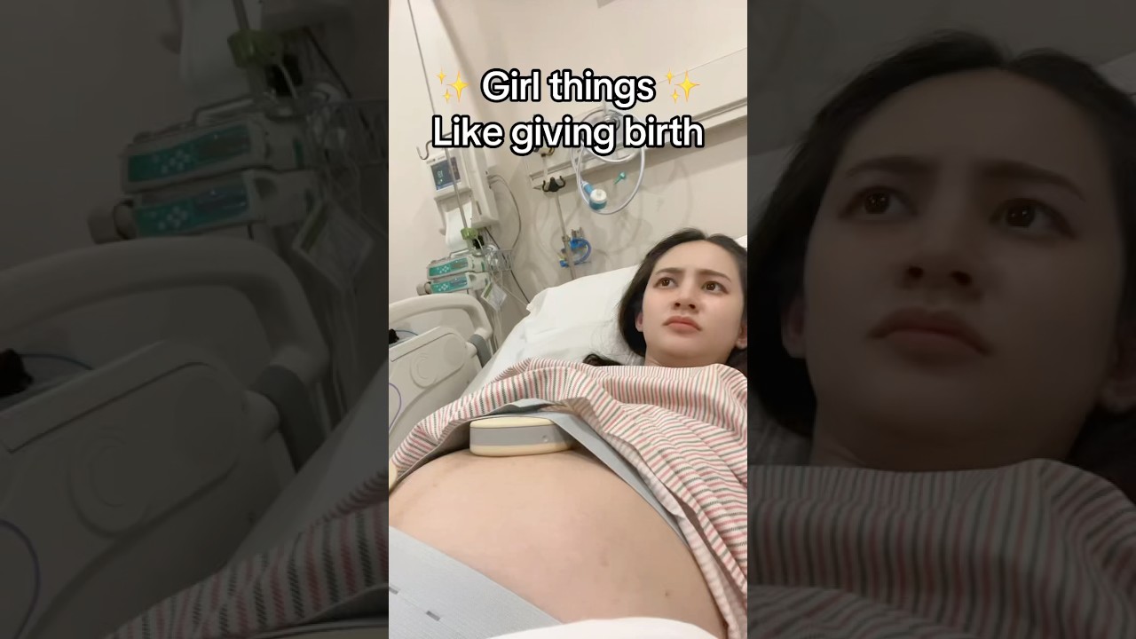 I&rsquo;m going to give birth!! 😱👶🏻 #girlthings 💕