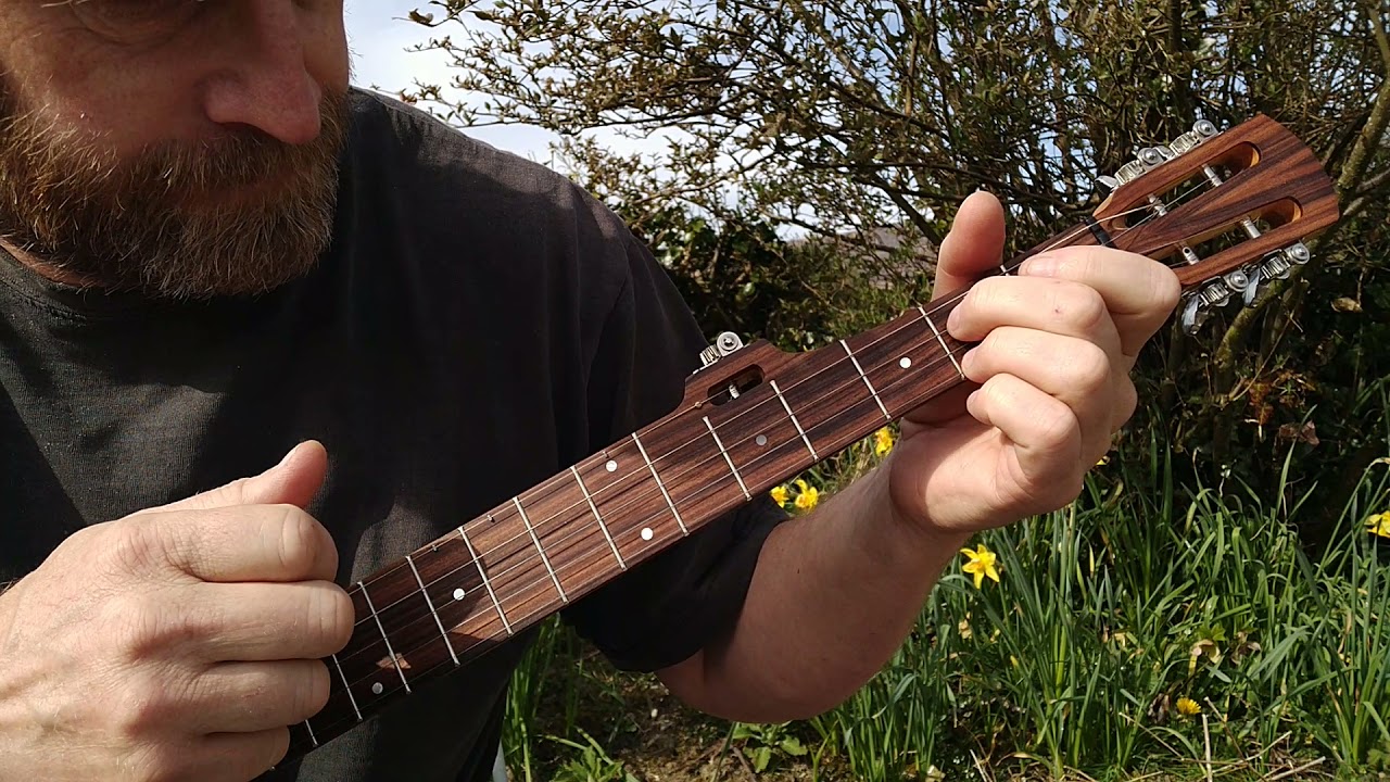 The Parting Glass. Clawhammer banjo tutorial. Double C tuning.