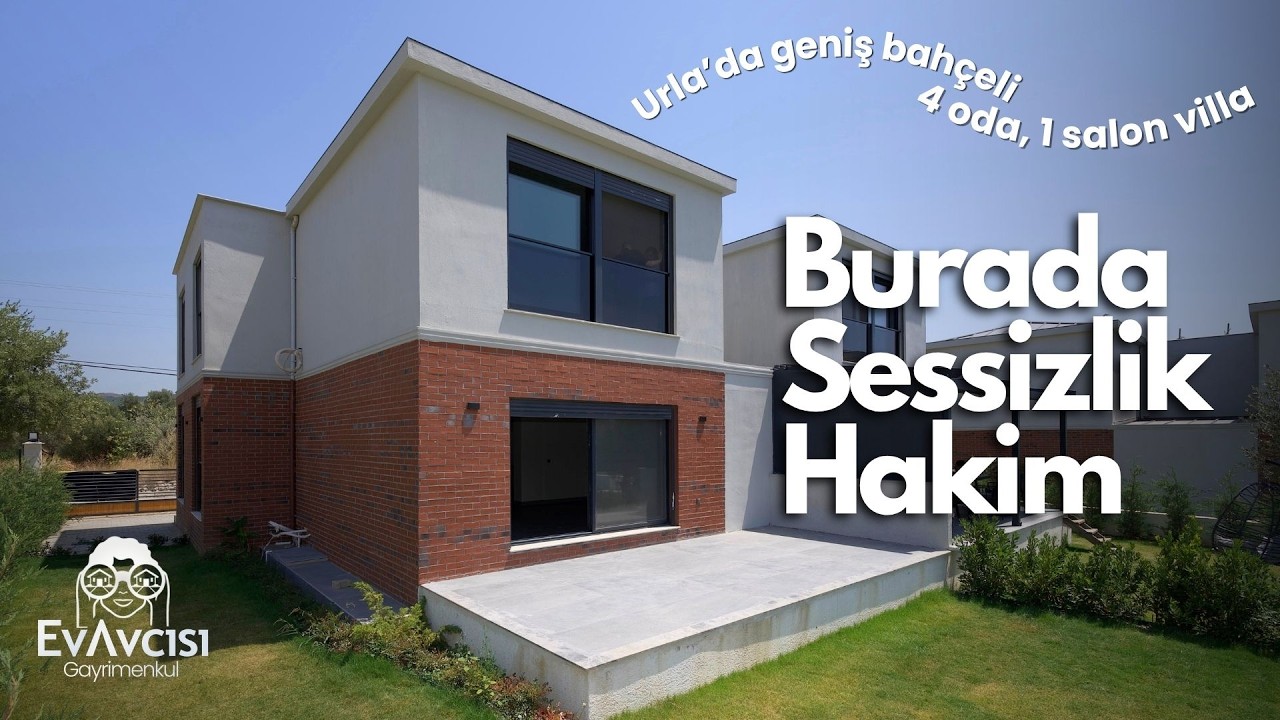 Urla'nın Y&uuml;kselen Yıldızı | Bu B&ouml;lgede Huzur Var / Urla'da Satılık Villa