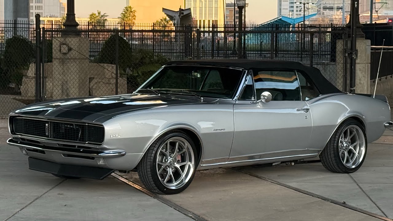 For Sale CALL 9168567931 or Victorylapclassics.net. 1967 LS Camaro RS Convertible Restomod 
