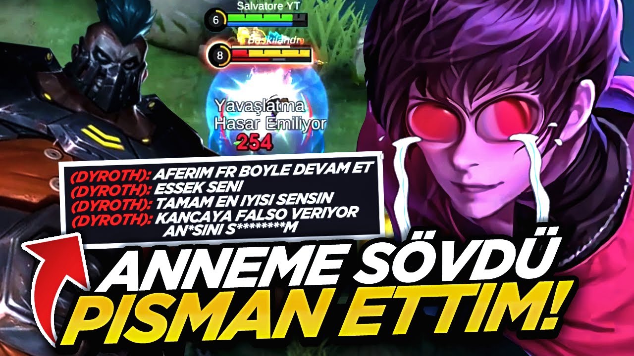 ANNEME LAF ETTİ PİŞMAN ETTİM !! ADAMI ÇILDIRTTIM KAFAYI YEDİ !! TERBİYECİ FR | SALVATORE MLBB