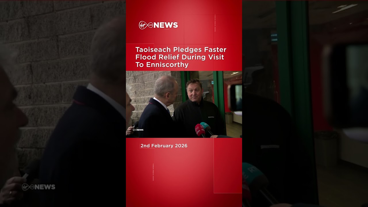 Taoiseach Pledges Faster Flood Relief During Visit To Enniscorthy