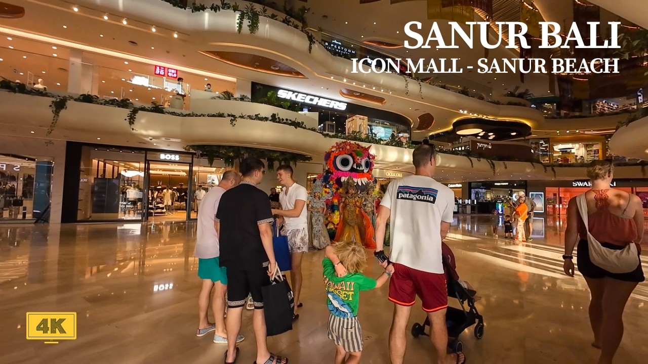 4K Icon Bali Mall to Sanur Beach | BALI Virtual Walking Tour Today 2026