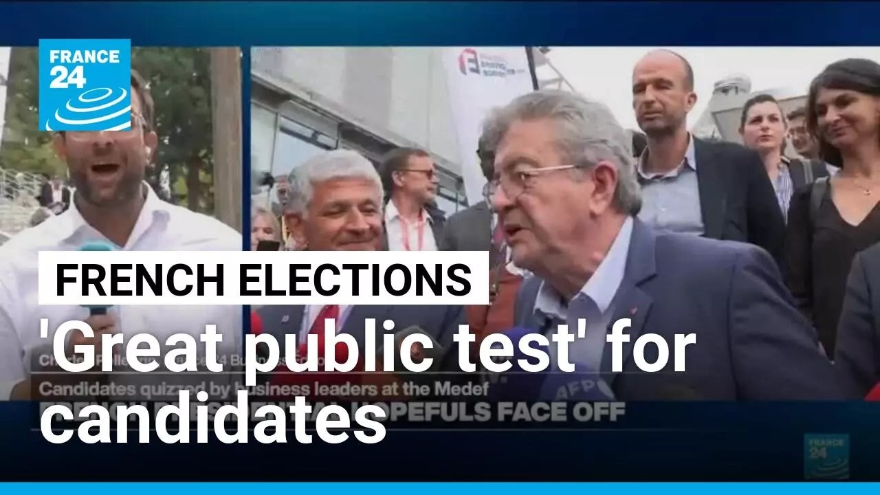 'Great public test': French presidential hopefuls to face off at business summit &bull; FRANCE 24