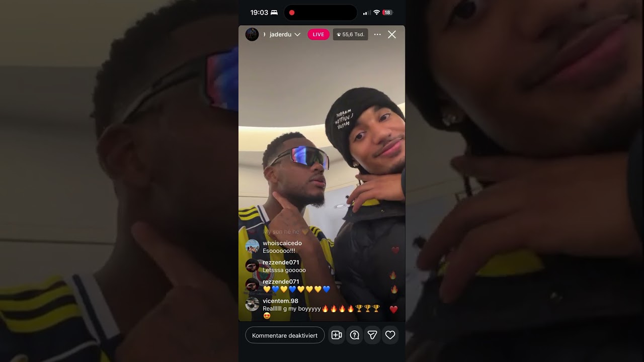 Jhon Duran Fenerbahçe Canlı/Live İnstagram. Galatasaray Derby 10.01.26