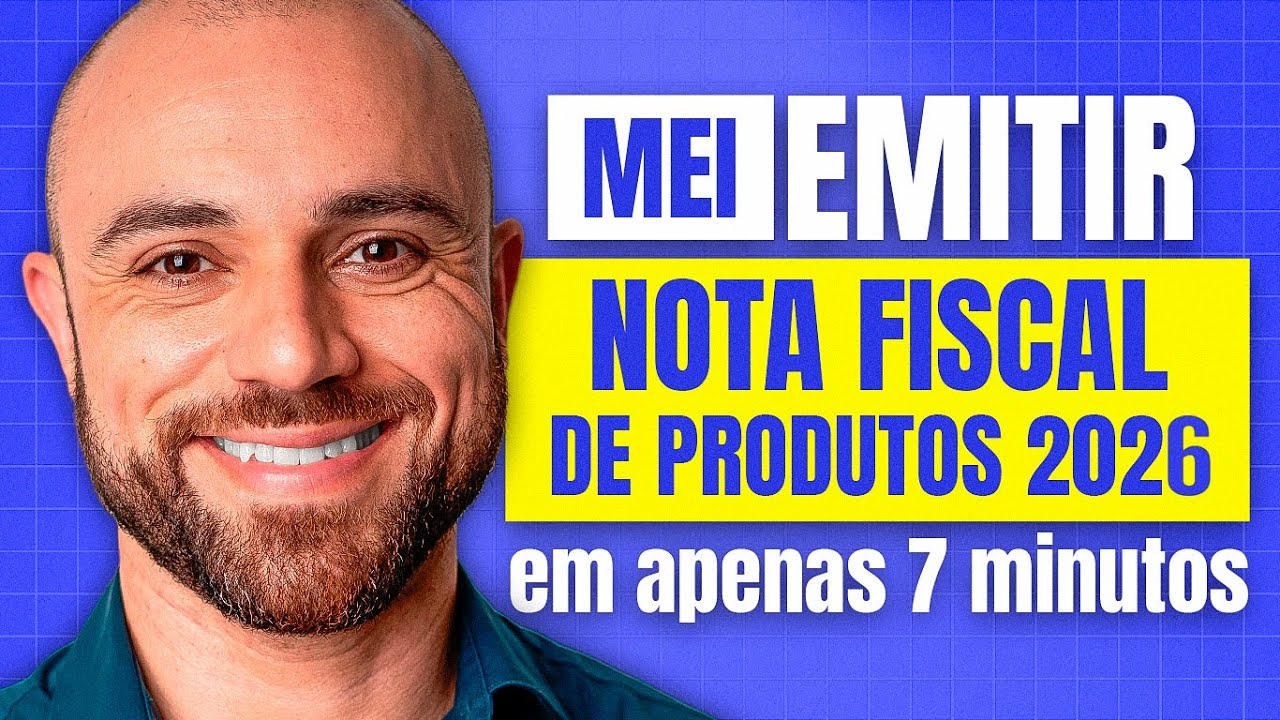 Como EMITIR NOTA FISCAL MEI de PRODUTOS (2026) ✅ PASSO a PASSO 🤩 FÁCIL e RÁPIDO