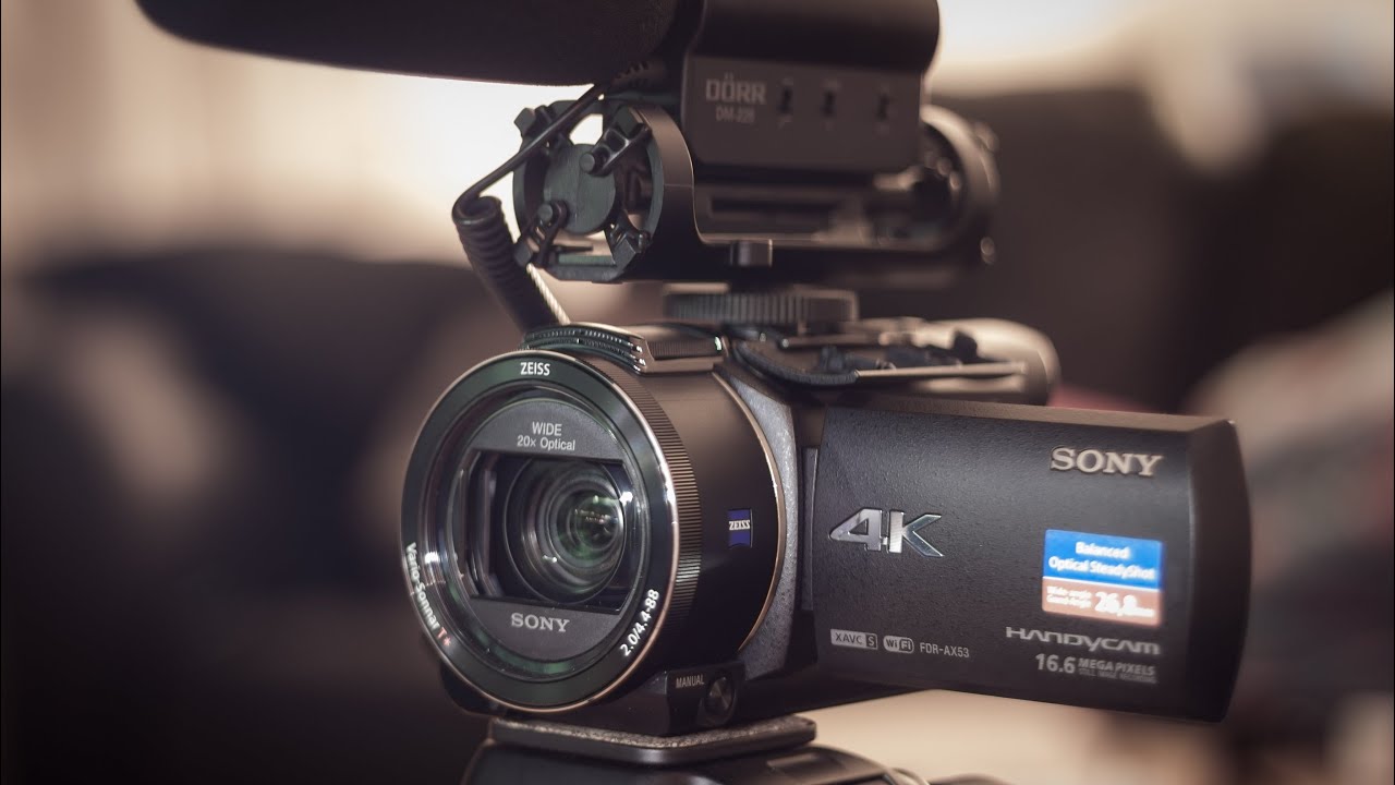 Sony FDR-AX53 Tripod Test & Slow Motion Footage