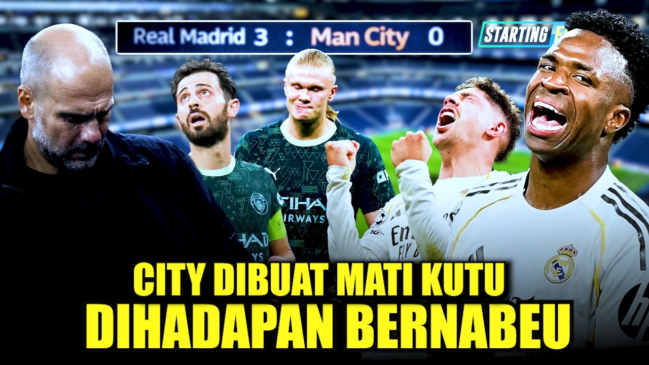 Awalnya Diremehkan Tapi Selalu Bisa Bikin Kejutan! Kronologi Real Madrid Bantai Man City