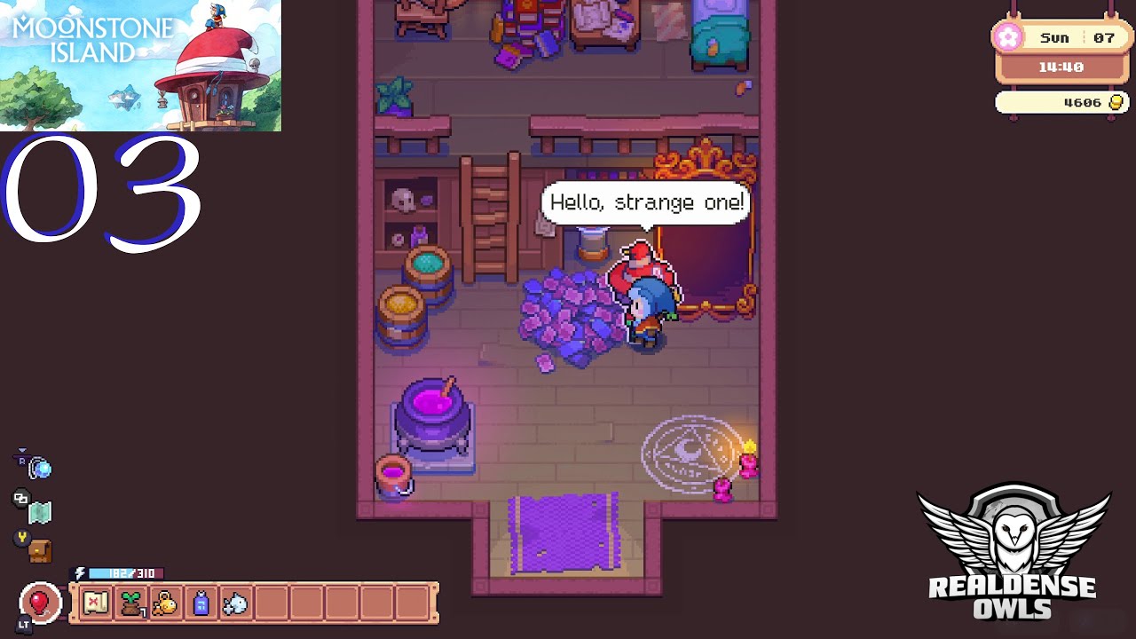 Meeting the magic man 🧙&zwj;♂️~ Moonstone Island 03