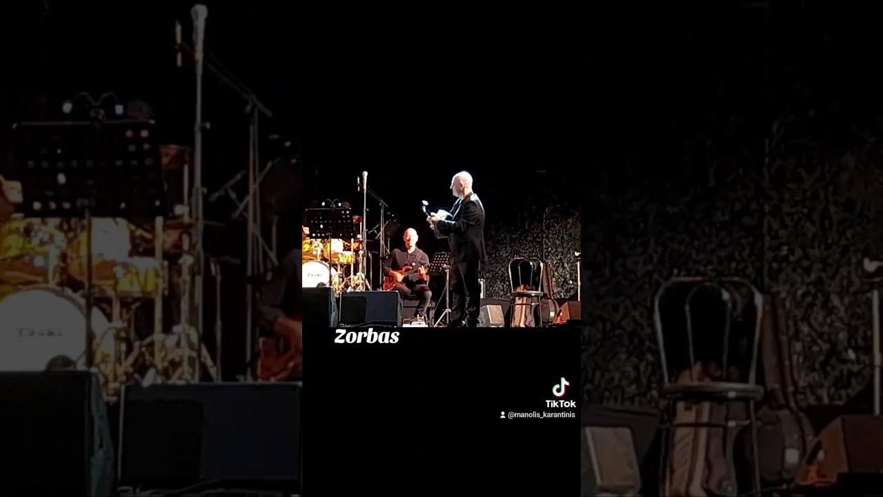 ZORBAS  for ever and ever ! Solist Manolis Karantinis! ( Faliro Summer Festival)