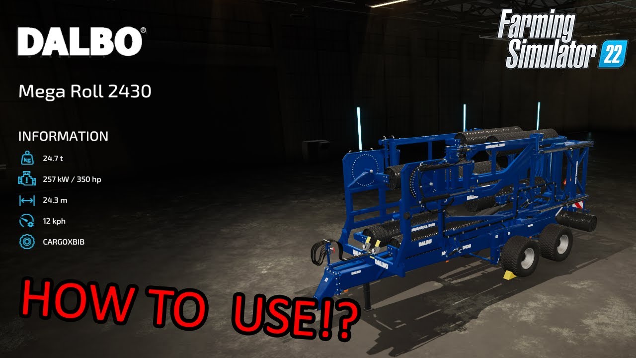 DALBO Mega Roll 2430 (Farming Simulator 22)