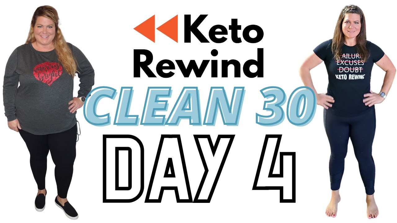 Keto Rewind January CLEAN 30 Challenge Day 4 │Keto Egg Noodle Stir Fry │Free Keto Meal Plan