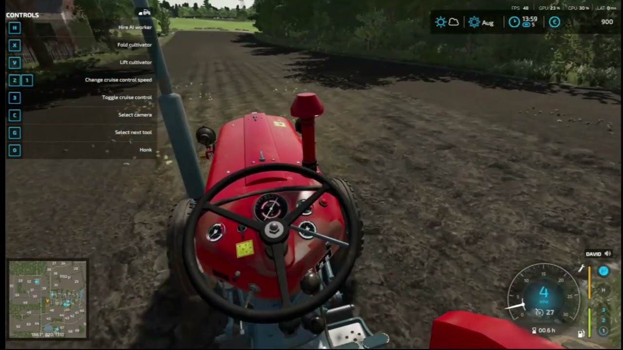 Obradjujem zemljiste drljacom/Zivot Na Farmi S:1 Ep:2