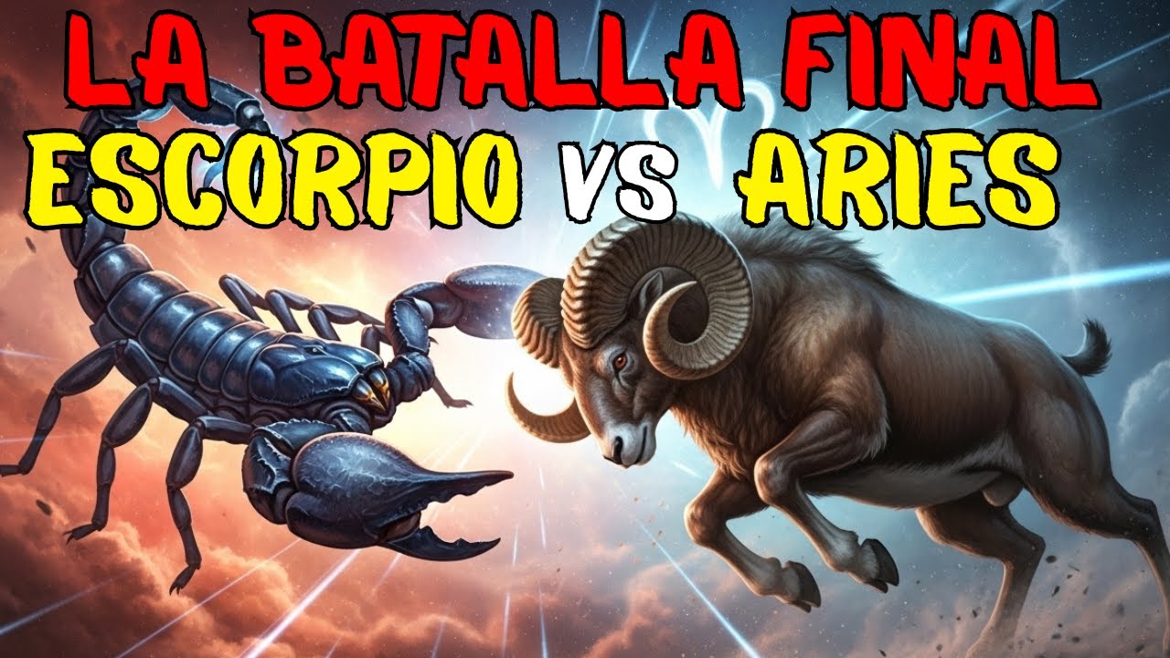 🔥 ESCORPIO vs ARIES 💥 &mdash; el DUELO m&aacute;s INTENSO