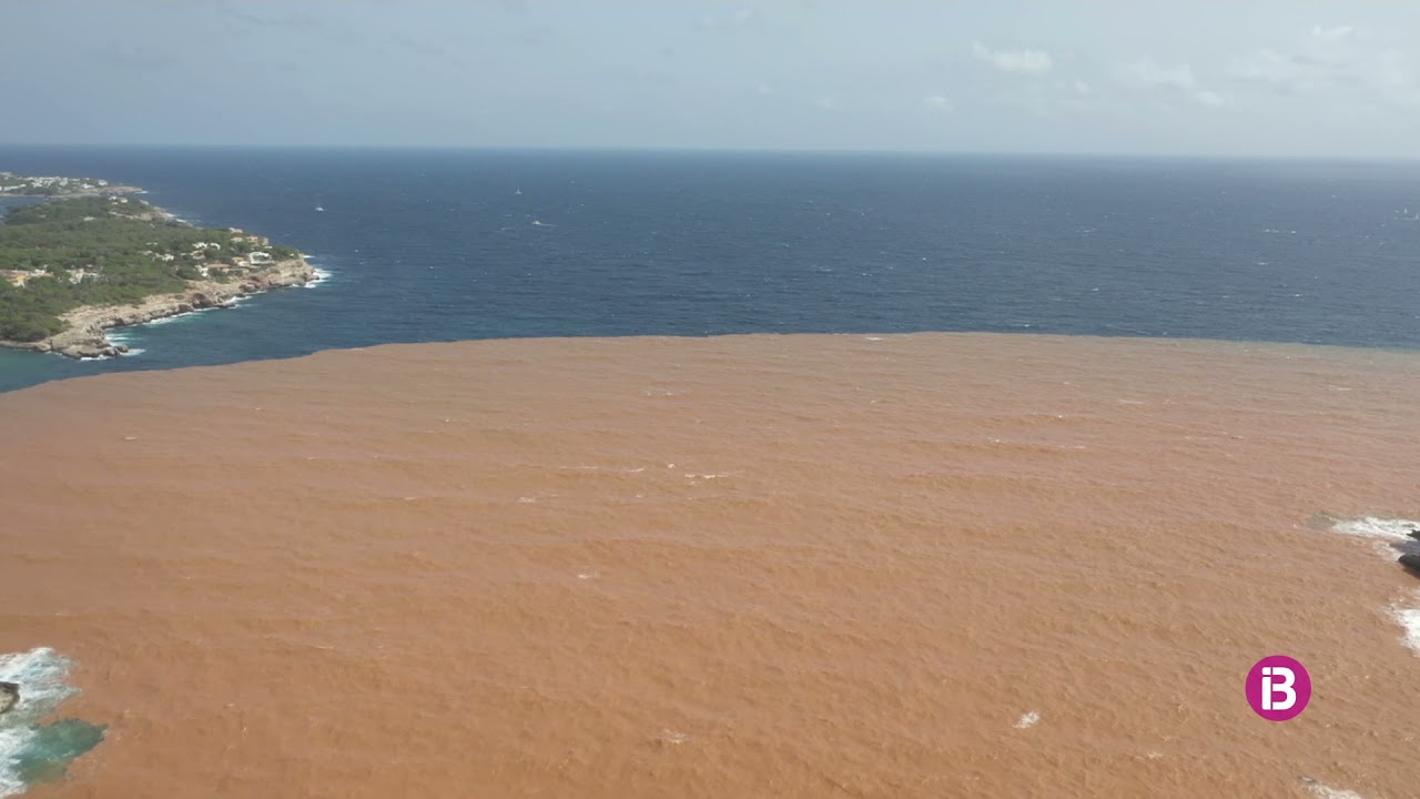 Cala Mondragó: del blau ‘selfie’ de l’estiu al marró postDANA