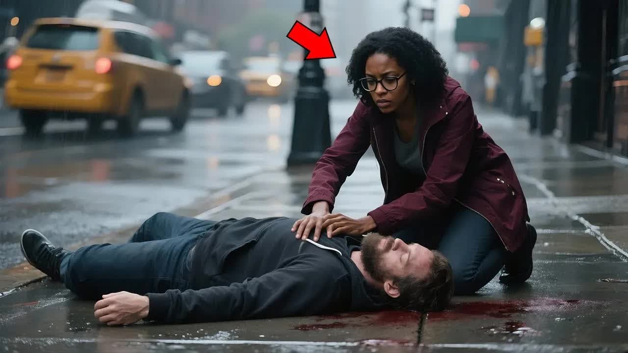 Black Woman Helps Stranger No One Would Touch—Unaware He’s a Billionaire!.