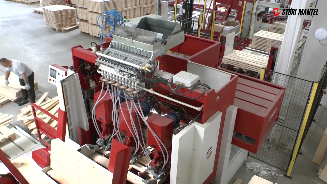 High capacity line for pallets production SMHC Line V3