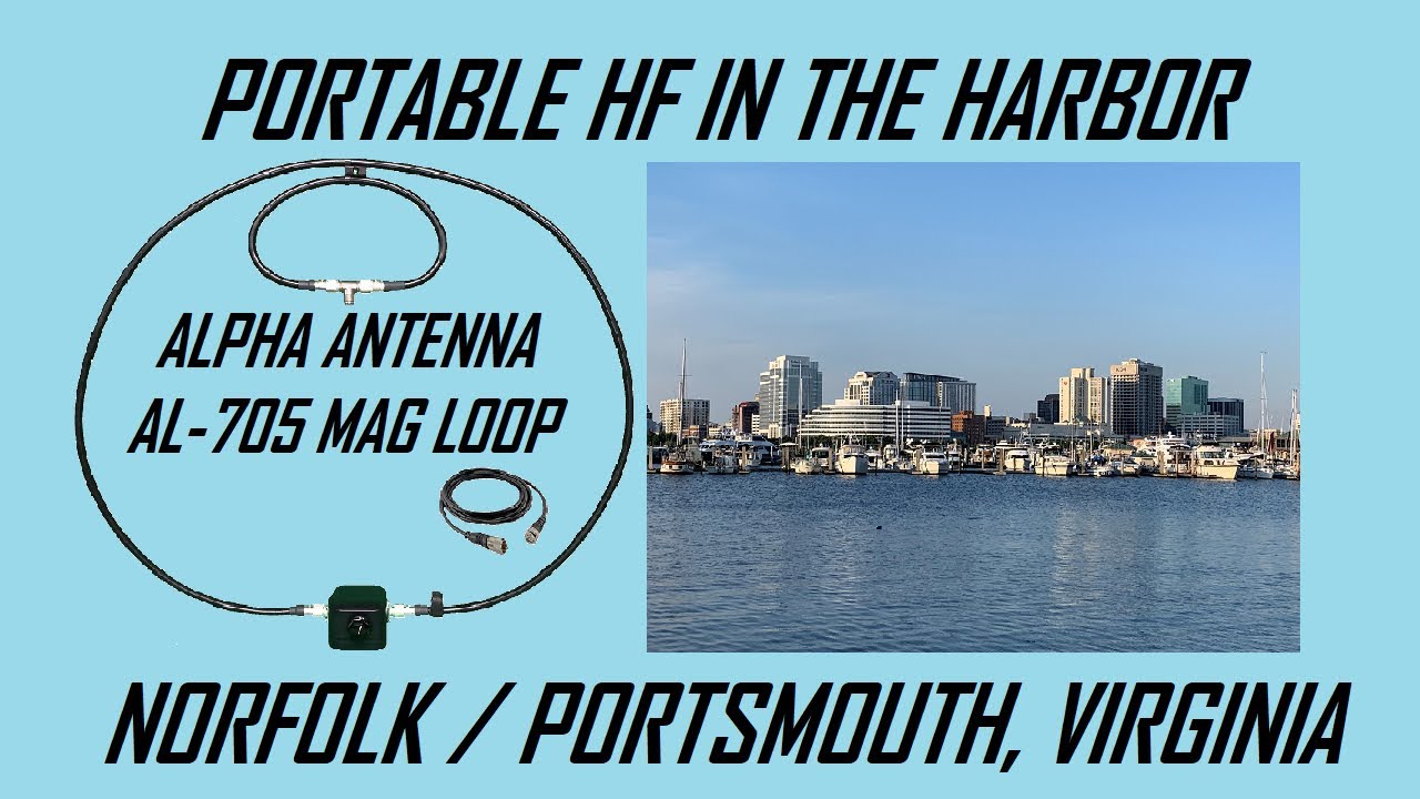 Portable in the Harbor with a Magnetic Loop Antenna