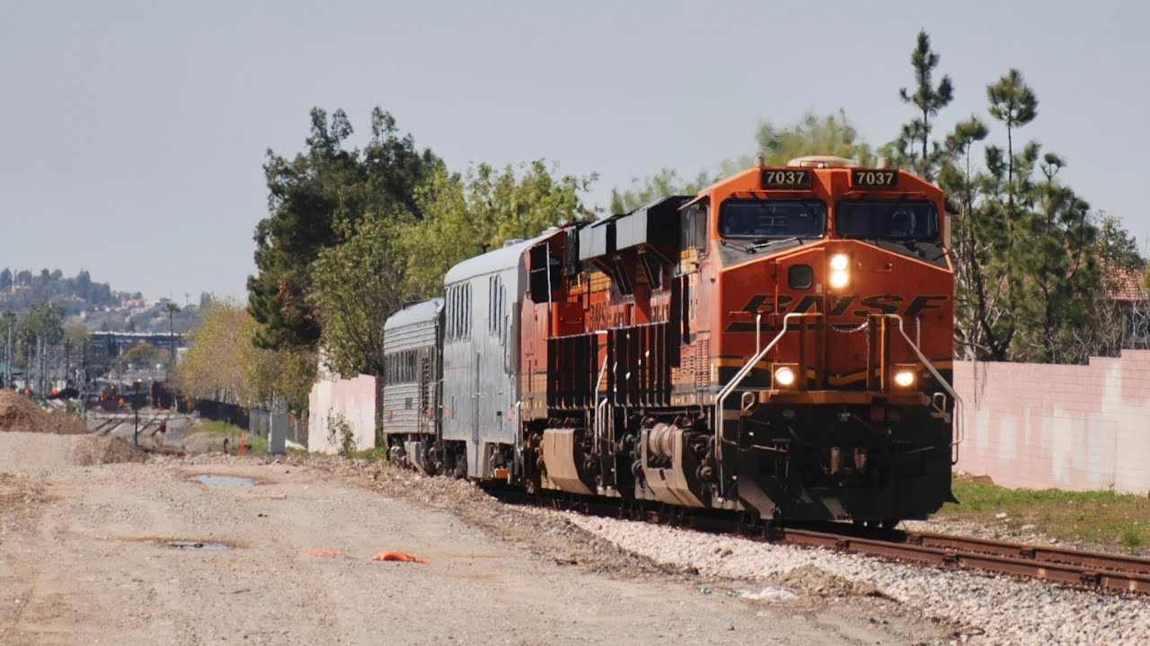 Track Inspection Geometry Train on the Pasadena Sub - O-SBDSBD 3/18/2025