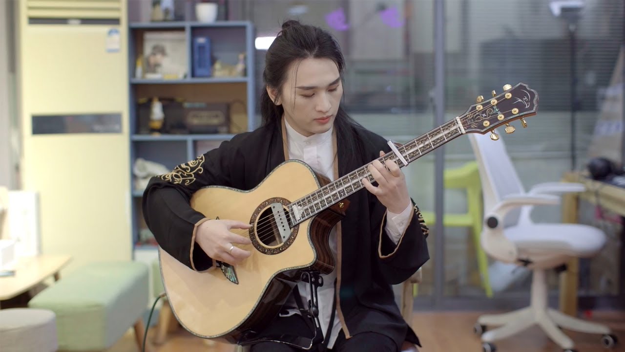 《A Maiden&rsquo;s Love 女儿情》Acoustic guitar solo by Ruiwen Ye（叶锐文）