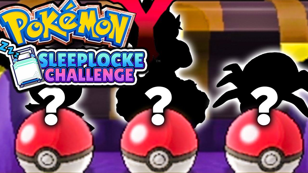 Pok&eacute;mon Y | SLEEPLOCKE CHALLENGE😴 | Interdiction de dormir avant la fin du jeu !
