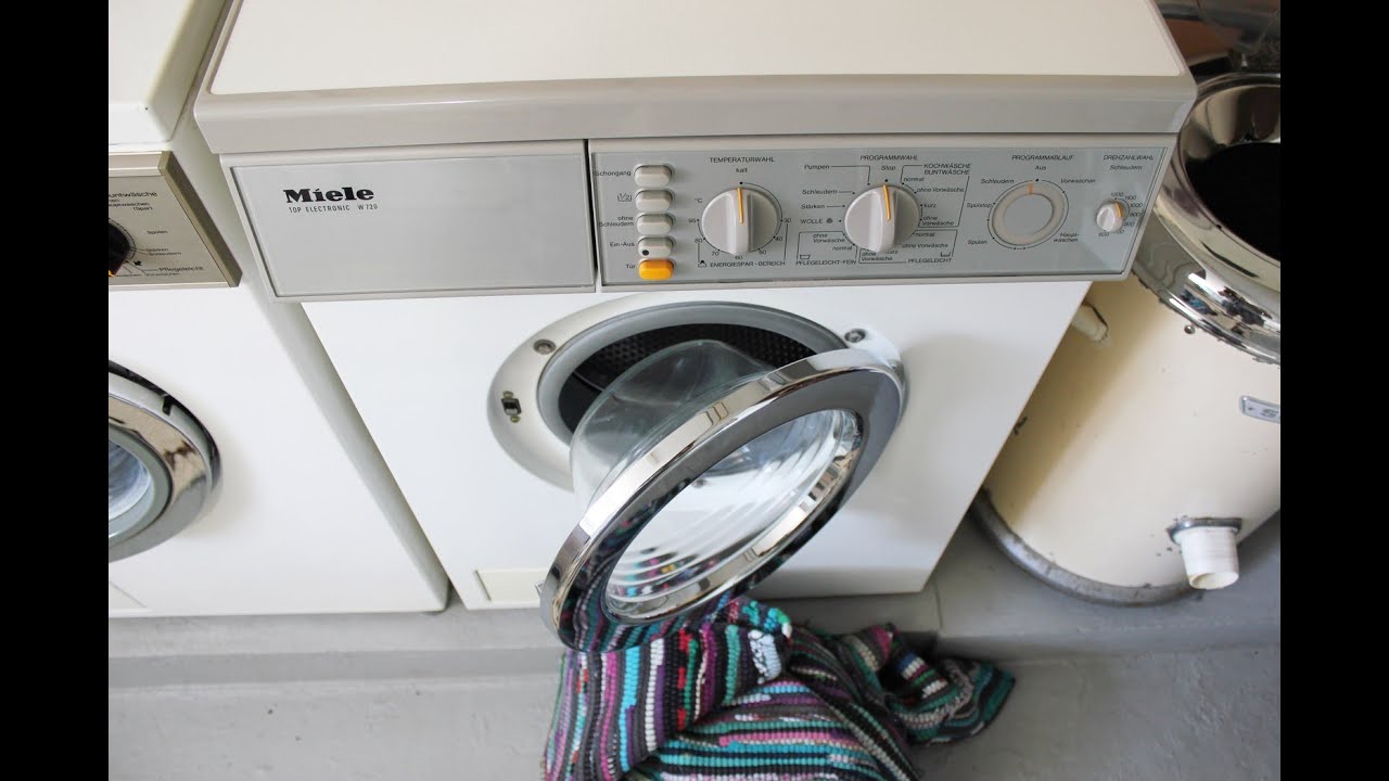 Teppichwäsche Miele Top Electronic W720
