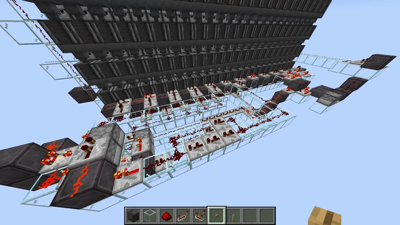 【Minecraft】wall piston