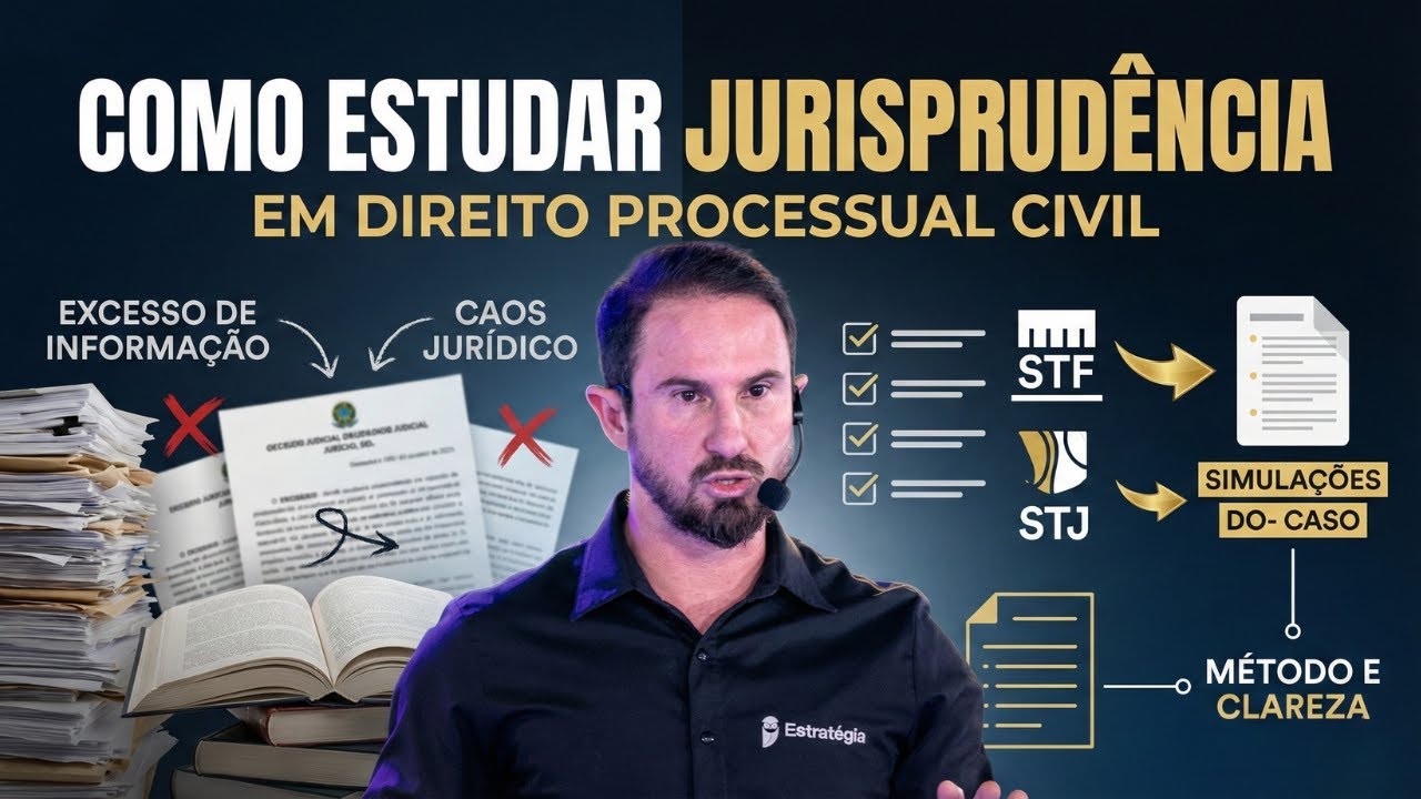 Como Estudar Jurisprudência em Direito Processual Civil