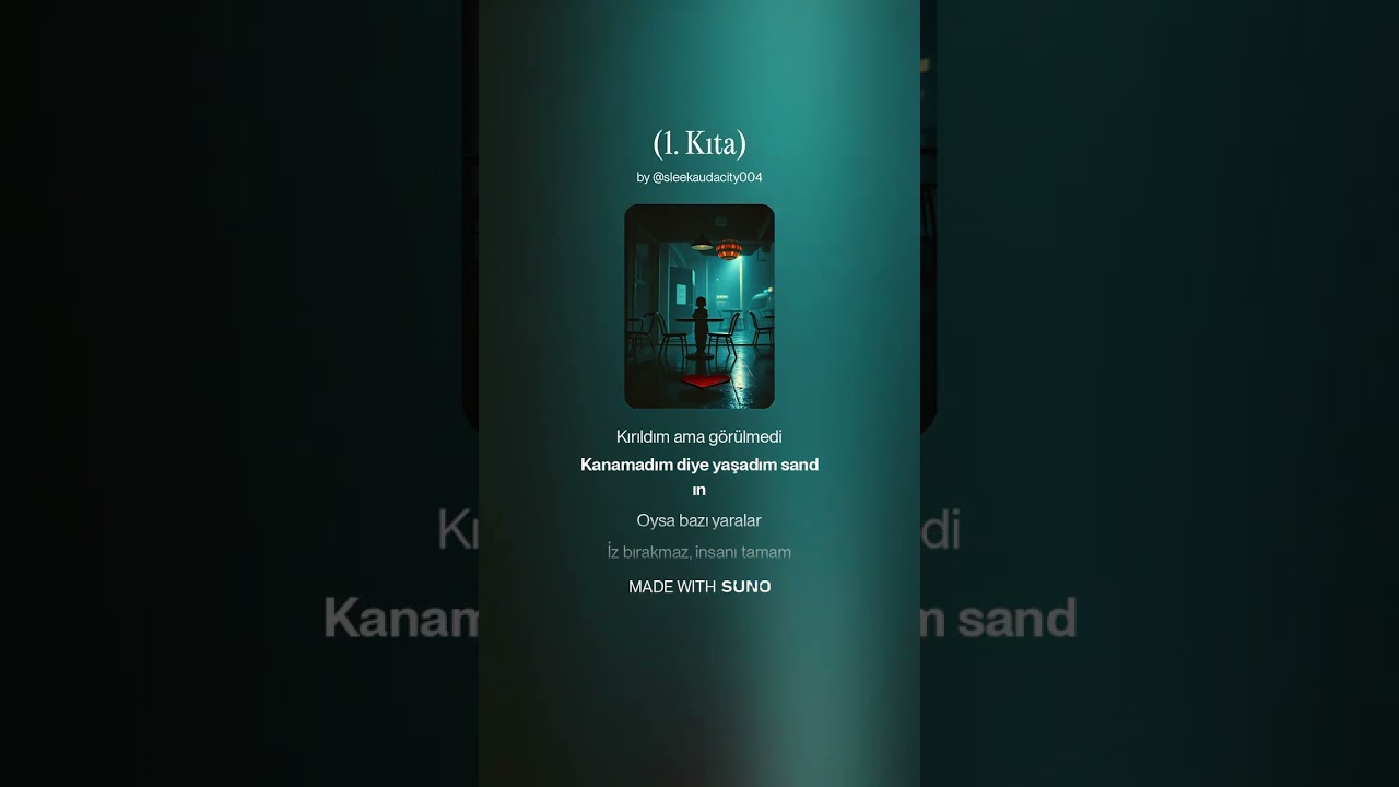 Kırıldım Ama Duyulmadı... 