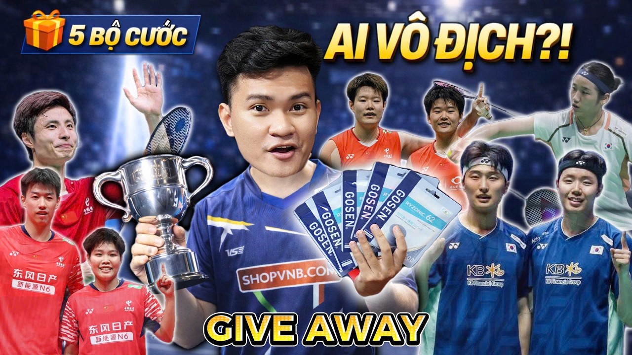 AI VÔ ĐỊCH ALL ENGLAND 2026? 🏆 | GIVE AWAY GOSEN RYZONIC 62