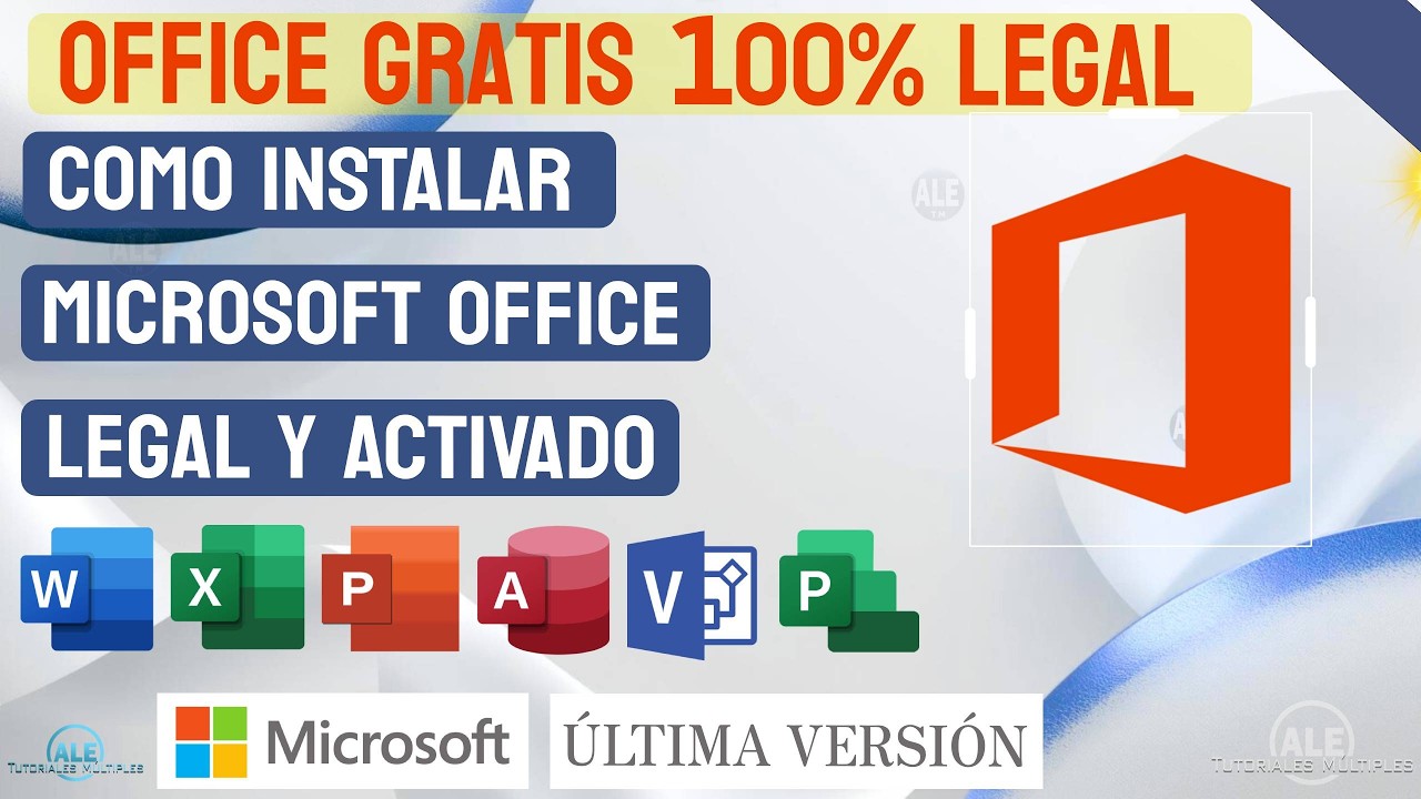 Como INSTALAR Microsoft OFFICE gratis y legal en 2025 ✅
