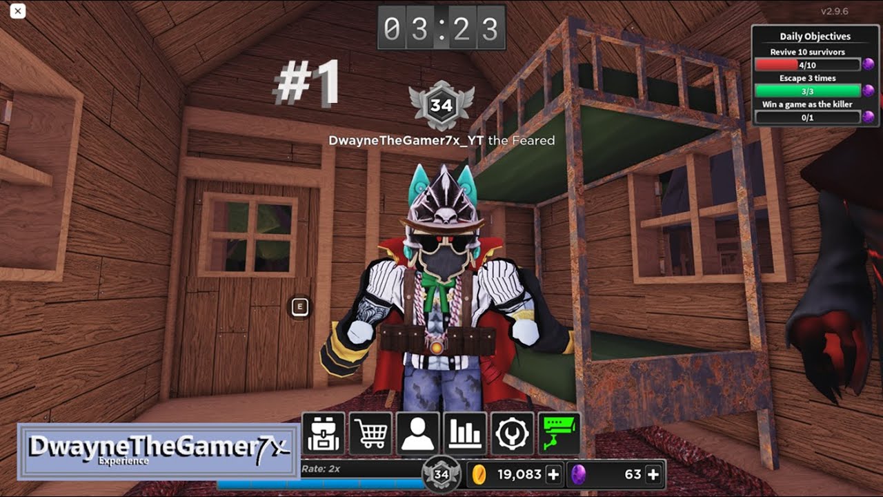 Gameplay #1: First begins | Roblox Survive the killer