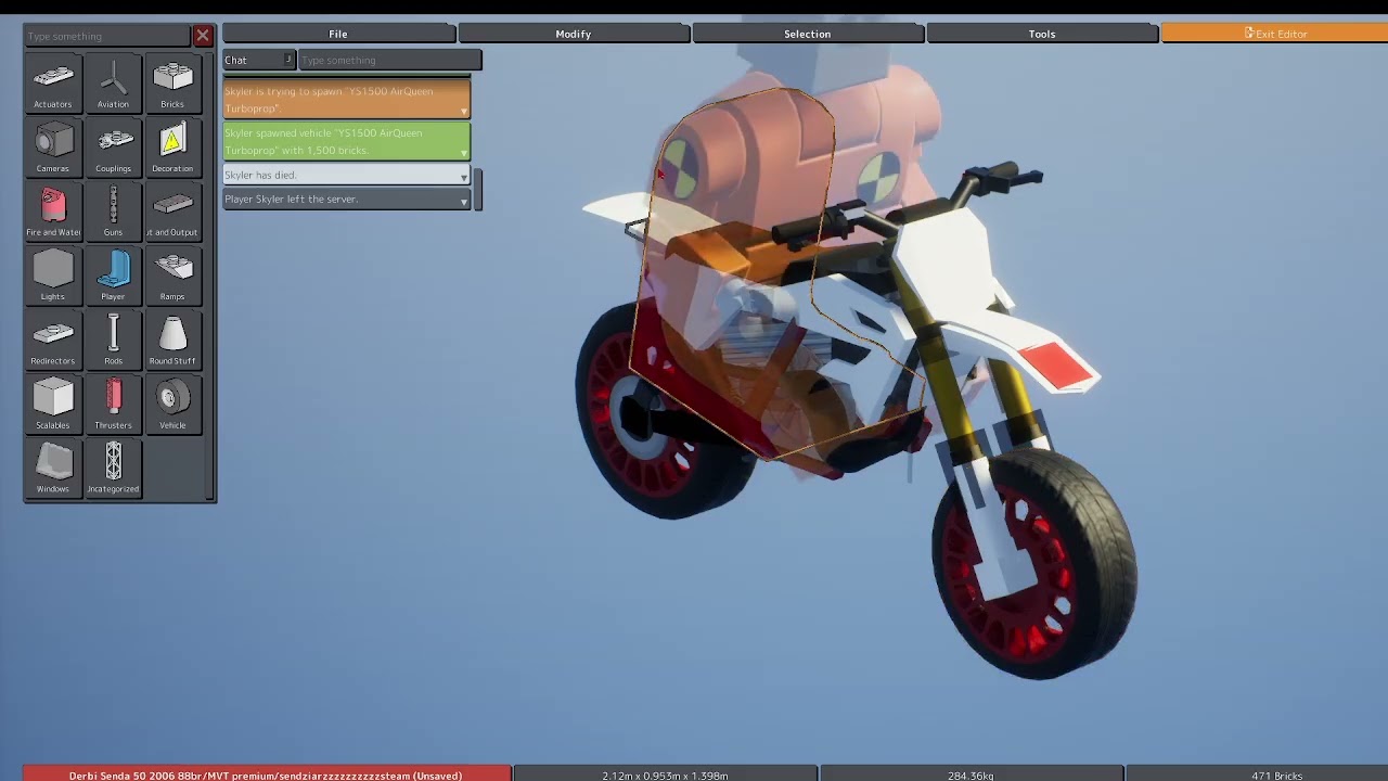 Brick Rigs Sandbox Gameplay