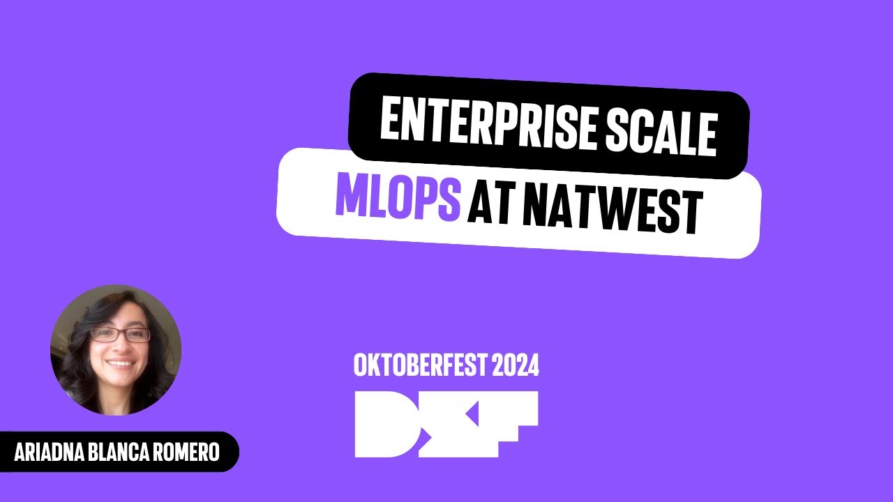 Enterprise Scale MLOps at NatWest