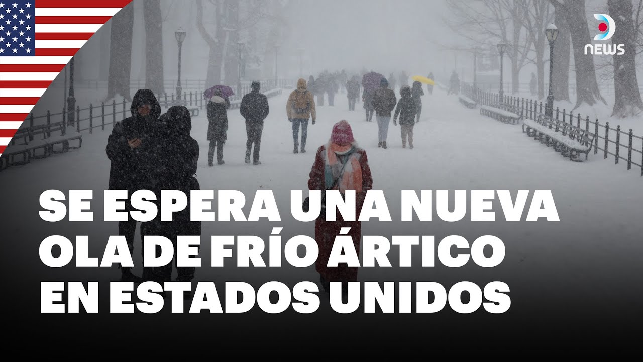 🇺🇸 La tormenta Fern azota a Estados Unidos: Más de cien millones de afectados | DNews