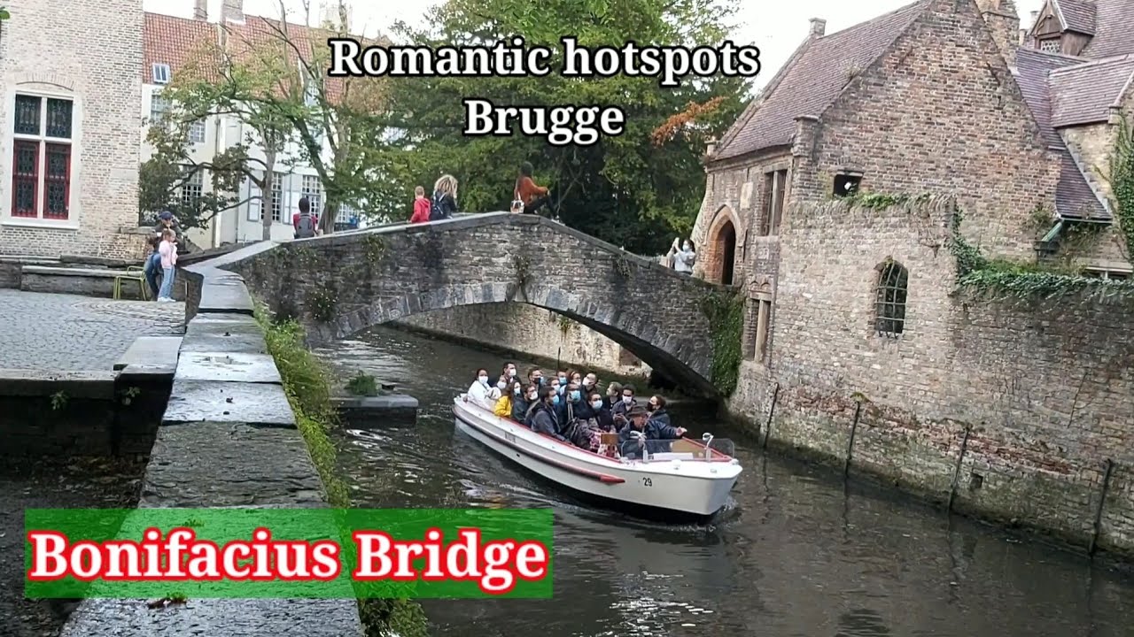 Romantic hotspots - Love Bridge In Brugge, Bonifacius Bridge
