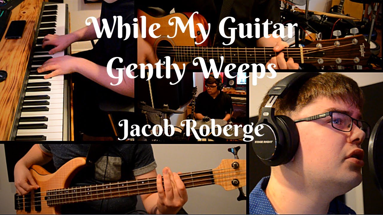 While My Guitar Gently Weeps - Jacob Roberge (One Man Band Arrangement)