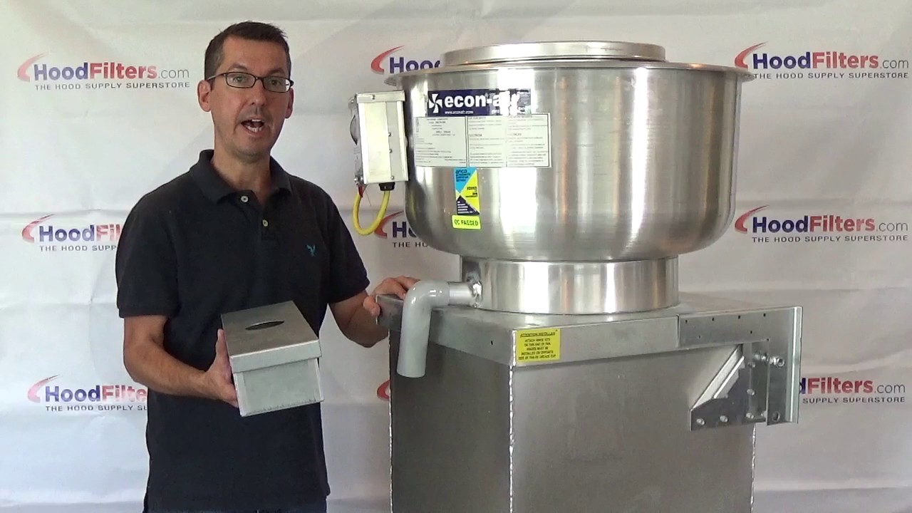 Restaurant Exhaust Fan Grease Box Tutorial