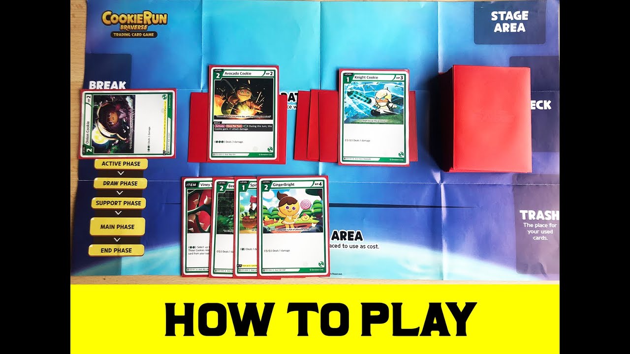 How to Play CookieRun Braverse Trading Card Game