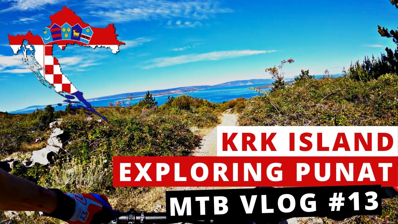 Exploring Punat and the Crni Biser Trail in Krk Island! 🏝️☀️ | MTB VLOG 📽️ #13 | Exploring Croatia