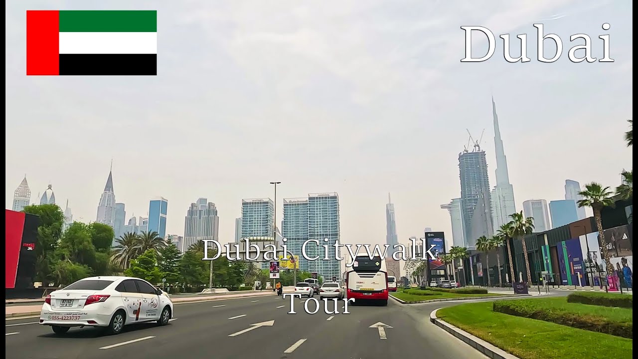City Walk Chronicles: A Dubai Drive
